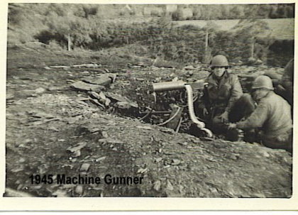 machine gunner